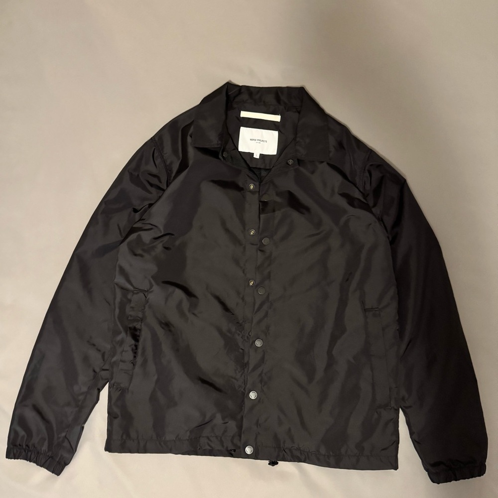 Norse Projects Svend Coach Jacket Black